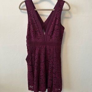 Free People Floral Lace Dress